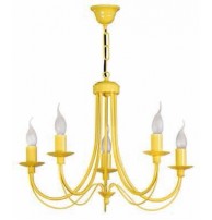 Люстра Арт. L-56/5 Amarillo (желтый) Joalpa (Испания)